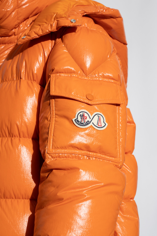 アウターその他 MONCLER Women Outer J20931A001845985T 557 Orange Orange Down jet jacket from 'MONCLER 70th ANNIVERSARY